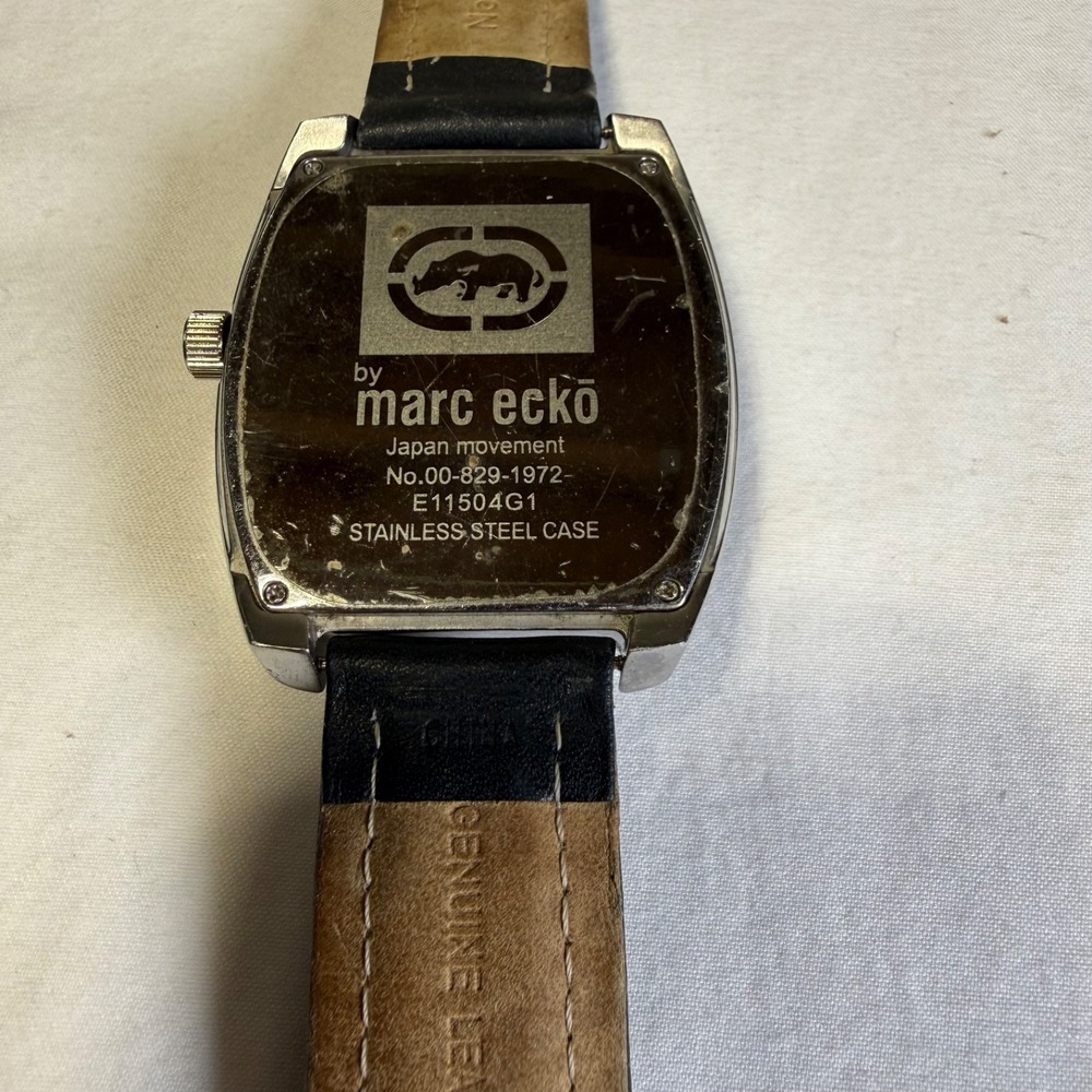 Marc Ecko Seven Deuce NYC Men's Quartz Watch Y2k Works - Picture 5 of 6